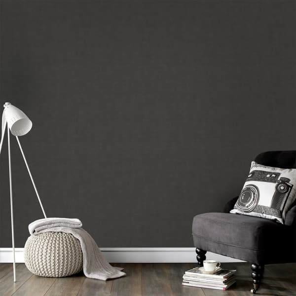WOW - Non-woven tapet - Betong - Mörkgrå - 10mx52cm