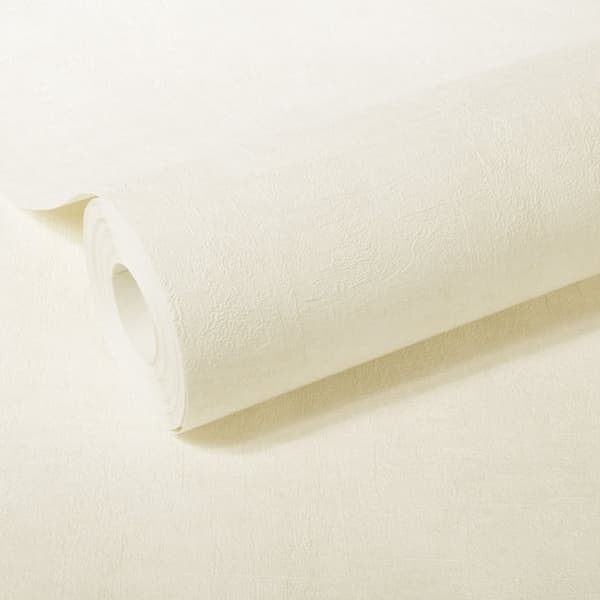 WOW - Non-woven tapet - Betong - Vit - 10mx52cm
