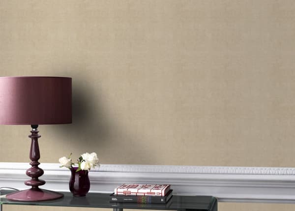 WOW - Non-woven Tapet - Linne - Beige - 10mx52cm