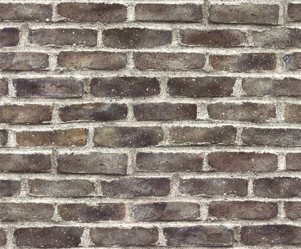 WOW - Non-woven tapet - Sten - Rødbrun - 10mx52cm