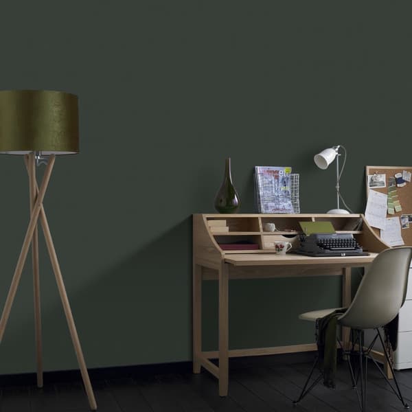 Superfresco Easy - Non-woven Tapet - Velvet Uni Green - 10m x 52cm