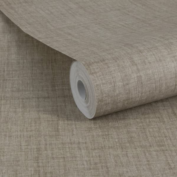 Superfresco Easy - Non-woven tapet - Paradise Plain - Taupe - 10mx52 cm