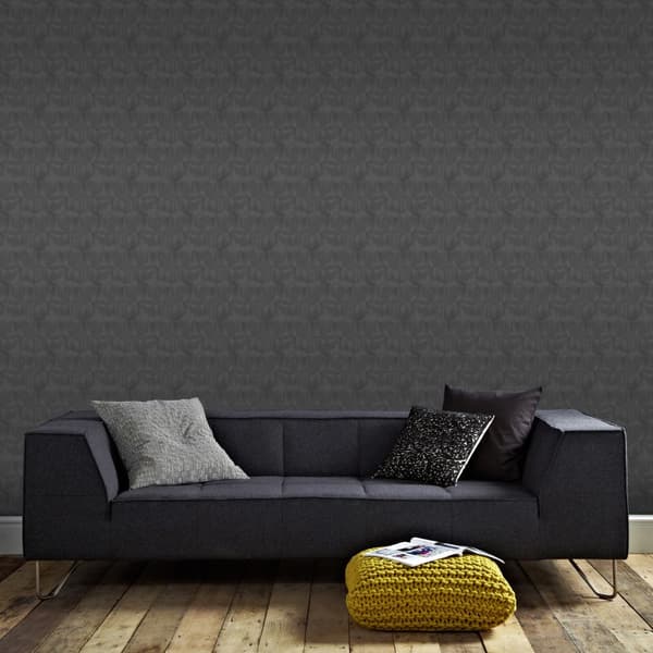 Superfresco Easy - Non-woven tapet - Rotting - Mörkgrå - 10mx52 cm