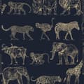 Miniatyrbild 1 av 4: Superfresco Easy - Non-woven tapet - Safari - Mörkblå - 10mx52 cm