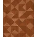Miniatyrbillede 2 af 2: Noordwand tapet Topchic Graphic Shapes Facet metallisk orange