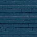 Miniatyrbillede 1 af 2: Noordwand tapet Good Vibes Brick Wall blå