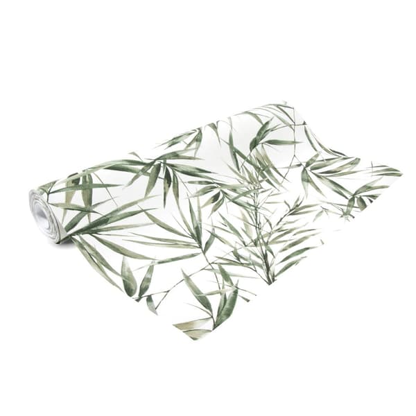 Superfresco Easy - Non-woven tapet - Bambusblade - Grøn/Hvid - 10mx53 cm