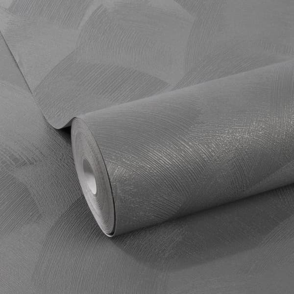 WOW - Non-woven tapet - Basic Stucco - Mørkegrå - 10mx52 cm