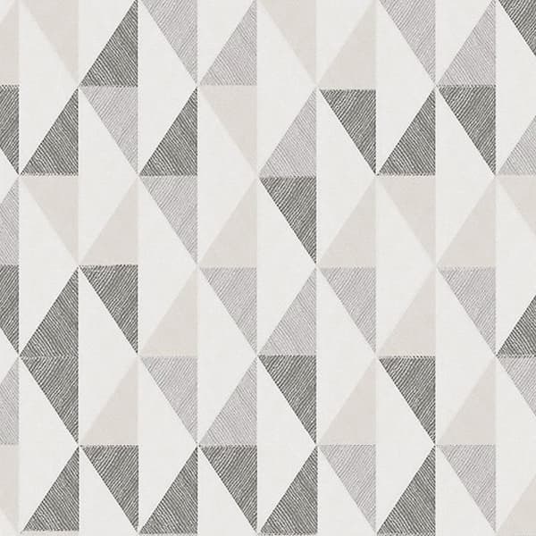 Superfresco Easy - Non-woven Tapet - Geo Linne - Naturlig - 10mx52 cm