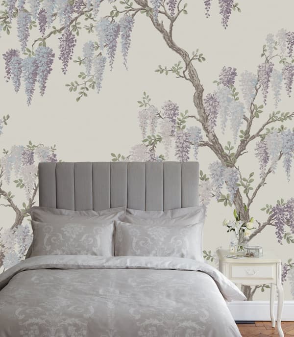 Laura Ashley - Fototapet - Wisteria Garden - 3mx2,8m