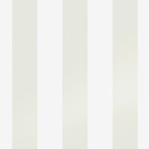 Laura Ashley - Non-woven tapet - Lille Pearlescent Stripe White - 10mx52cm