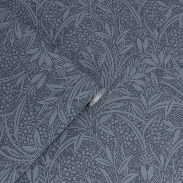 Laura Ashley - Non-woven tapet - Barley Dusky Seaspray - 10mx52cm