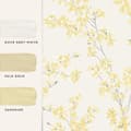 Miniatyrbillede 5 af 6: Laura Ashley - Non-woven tapet - Forstyhia Sunshine - 10mx52cm