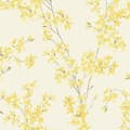 Miniatyrbillede 1 af 6: Laura Ashley - Non-woven tapet - Forstyhia Sunshine - 10mx52cm