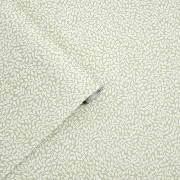 Laura Ashley - Non-woven tapet - Little Vines Hedgerow - 10mx52cm