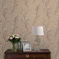 Miniatyrbild 3 av 6: Laura Ashley - Non-woven tapet - Pussy Willow Natural - 10mx52cm