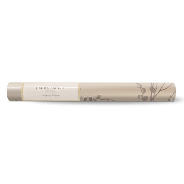 Laura Ashley - Non-woven tapet - Pussy Willow Natural - 10mx52cm