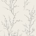 Miniatyrbild 1 av 6: Laura Ashley - Non-woven tapet - Pussy Willow Steel - 10mx52cm