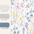 Miniatyrbillede 5 af 6: Laura Ashley - Non-woven tapet - Wild Meadow - 10mx52cm