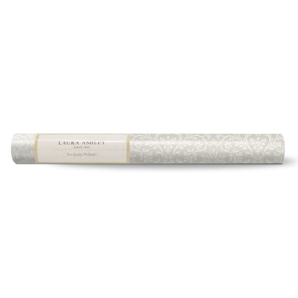 Laura Ashley - Non-woven tapet - Annecy Dove Grey - 10mx52cm
