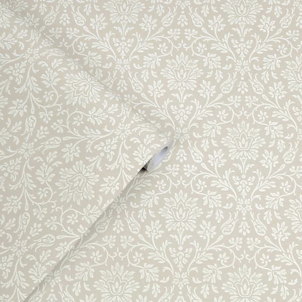 Laura Ashley - Non-woven tapet - Annecy Dove Grey - 10mx52cm