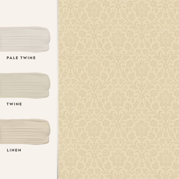 Laura Ashley - Non-woven tapet - Annecy Linen - 10mx52cm