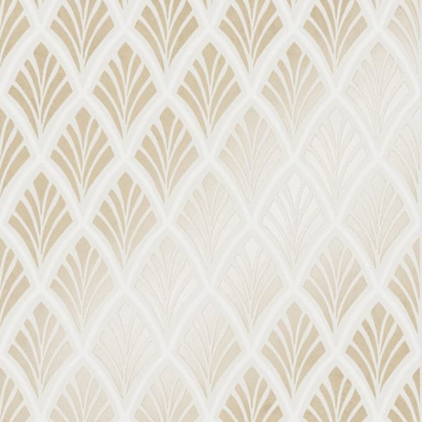 Laura Ashley - Non-woven tapet - Florin Gold - 10mx52cm