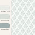 Miniatyrbillede 5 af 6: Laura Ashley - Non-woven Tapet - Florin Duck Egg - 10mx52cm
