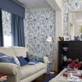 Miniatyrbillede 3 af 6: Laura Ashley - Non-woven tapet - Summer Palace Royal Blue - 10mx52cm