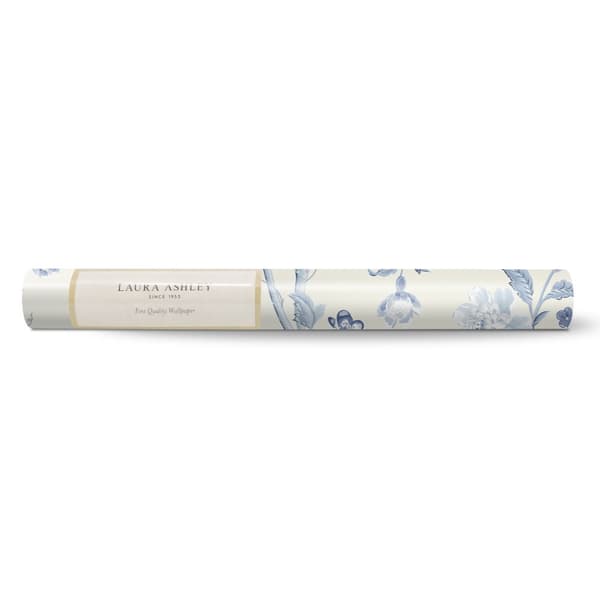 Laura Ashley - Non-woven tapet - Summer Palace Royal Blue - 10mx52cm