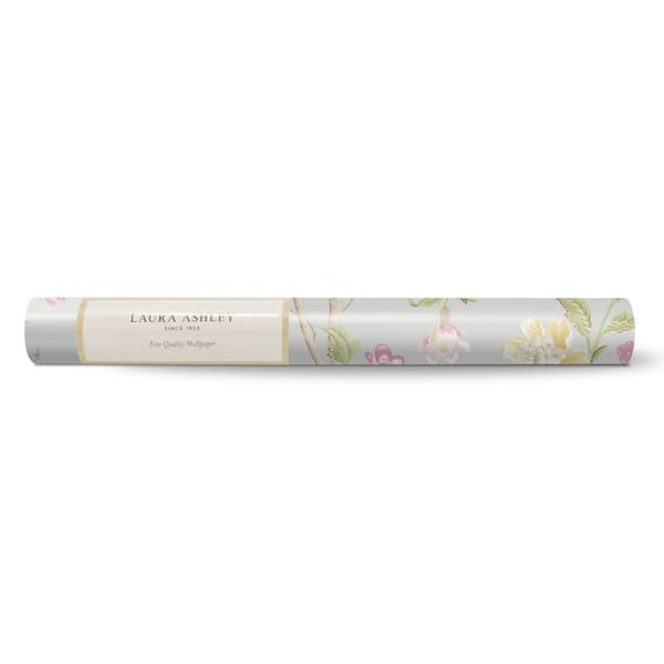 Laura Ashley - Non-woven tapet - Summer Palace Duck Egg - 10mx52cm