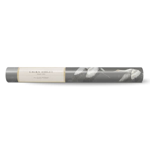 Laura Ashley - Non-woven tapet - Animalia Dark Steel - 10mx52cm