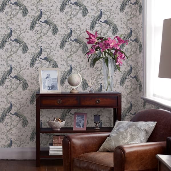 Laura Ashley - Non-woven tapet - Belvedere Midnight - 10mx52cm