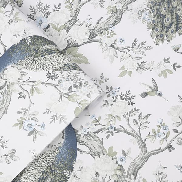 Laura Ashley - Non-woven tapet - Belvedere Midnight - 10mx52cm
