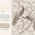Miniatyrbild 5 av 6: Laura Ashley - Non-woven Tapet - Belvedere Soft Truffle - 10mx52cm