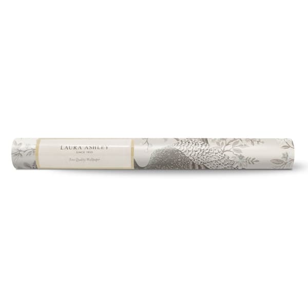 Laura Ashley - Non-woven Tapet - Belvedere Soft Truffle - 10mx52cm