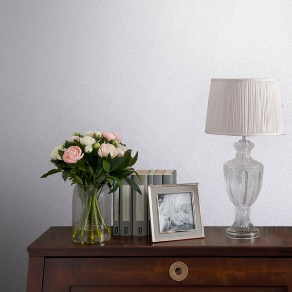 Laura Ashley - Non-woven tapet - Annecy Paintable - 10mx52cm