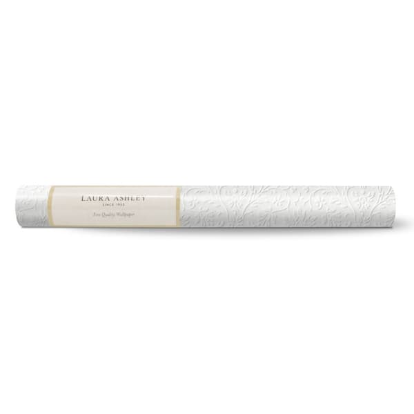 Laura Ashley - Non-woven tapet - Annecy Paintable - 10mx52cm