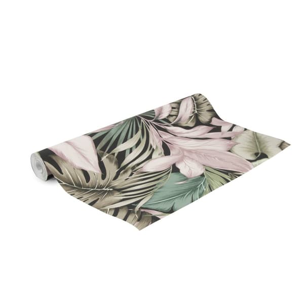 Superfresco Easy - Non-woven tapet - Indra - Grön/Rosa - 10mx52 cm