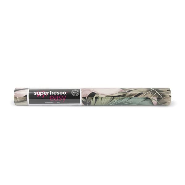 Superfresco Easy - Non-woven tapet - Indra - Grön/Rosa - 10mx52 cm