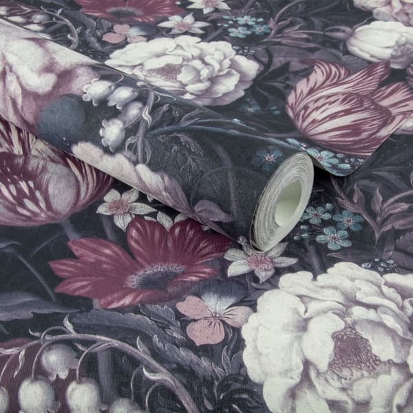 Superfresco Easy - Non-woven tapet - Gamla mästare - Lila - 10mx53 cm