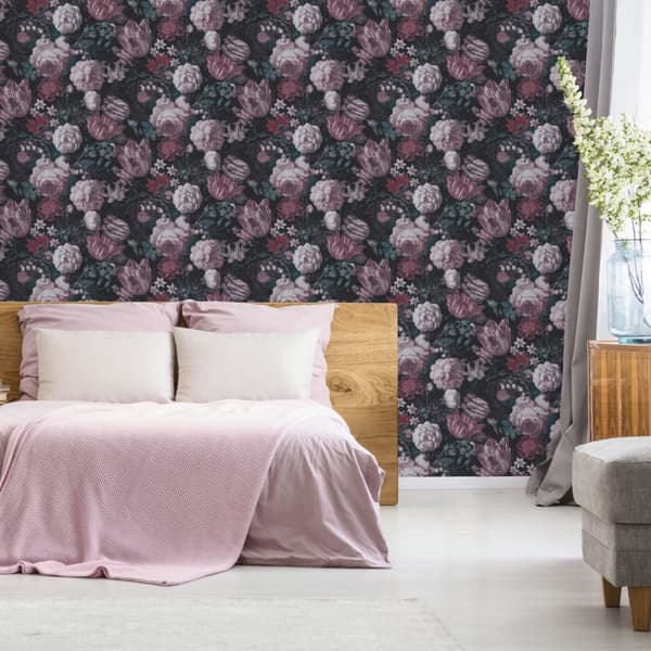 Superfresco Easy - Non-woven tapet - Gamla mästare - Lila - 10mx53 cm