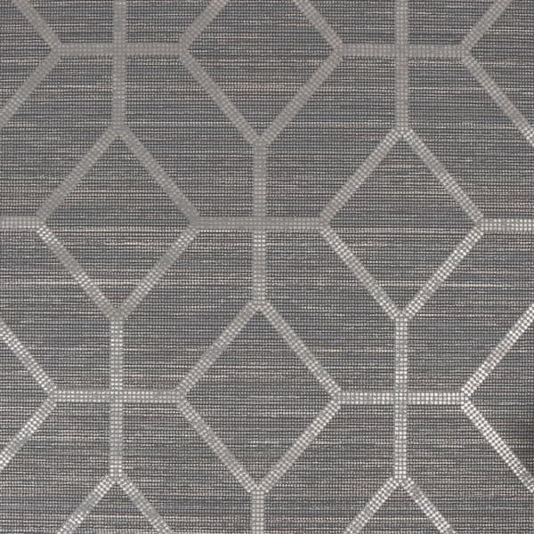 Boutique - Non-woven tapet - Asscher Geo - Grå - 10mx52cm