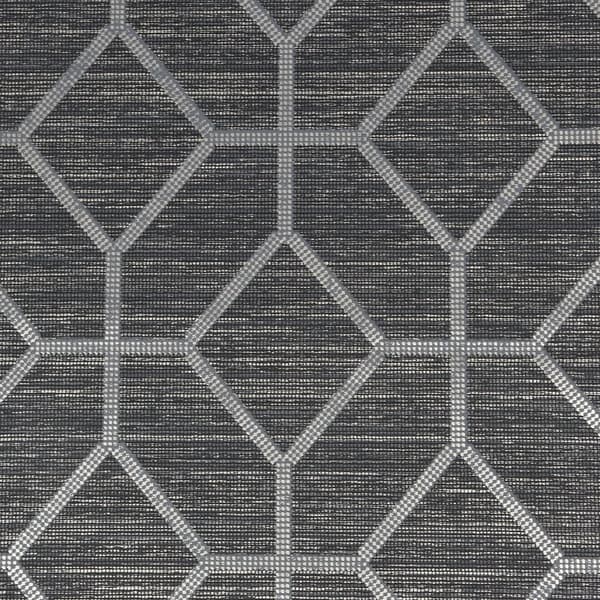 Boutique - Non-woven tapet - Asscher Geo - Onyx - 10mx52cm