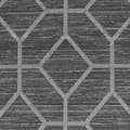 Miniatyrbillede 1 af 4: Boutique - Non-woven tapet - Asscher Geo - Onyx - 10mx52cm