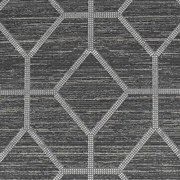 Boutique - Non-woven tapet - Asscher Geo - Onyx - 10mx52cm