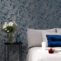 Miniatyrbillede 2 af 4: Boutique - Non-woven tapet - Paradise - Saffier - 10mx52cm
