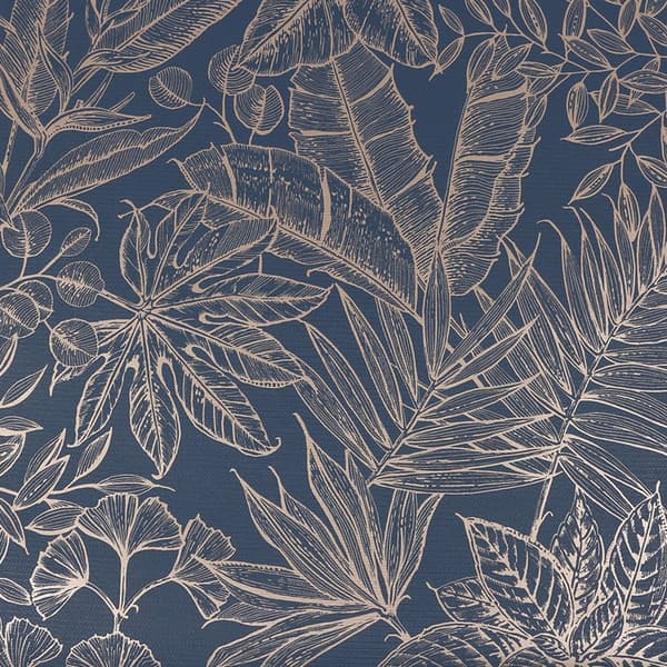 Boutique - Non-woven tapet - Paradise - Saffier - 10mx52cm