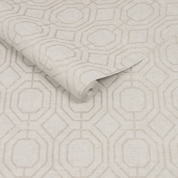 Superfresco Easy - Non-woven tapet - Luxe Geo - Champagne - 10mx52cm