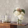 Miniatyrbillede 3 af 6: Laura Ashley - Non-woven tapet - Josette White & Dove Grey - 10mx52cm